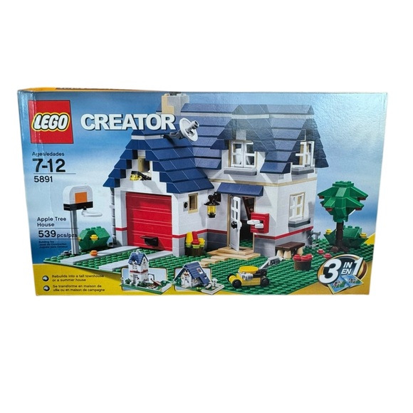Lego Other - LEGO 5891 Apple Tree House Creator Cozy Cottage Set